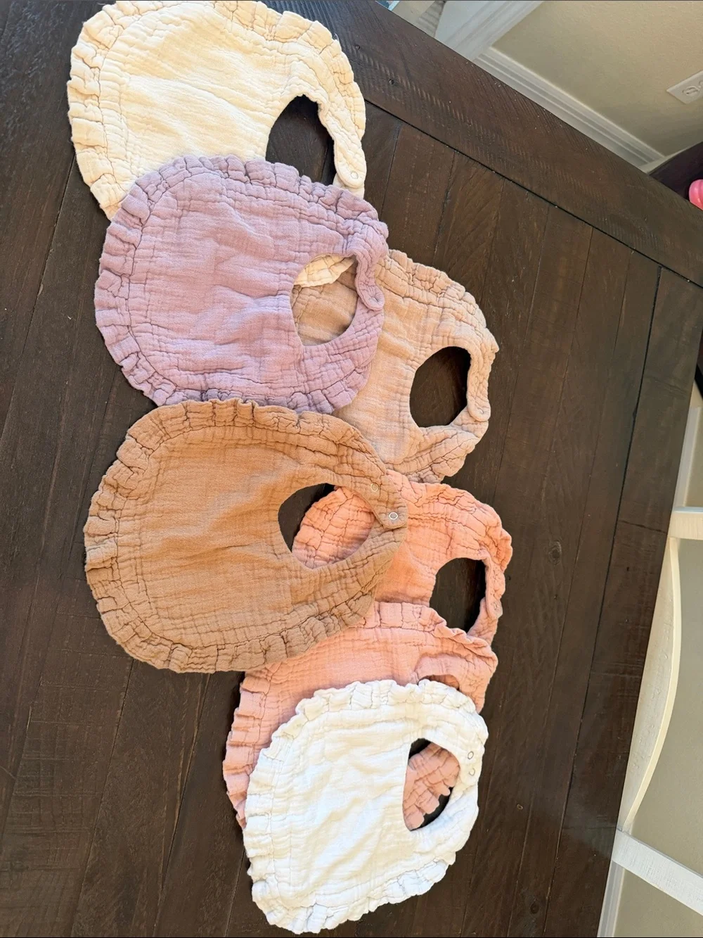 Baby girl bibs